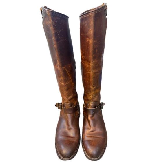 Frye Jet Engineer Knee High Boot 150th Anniversary Women size 9 - Picture 4 of 12